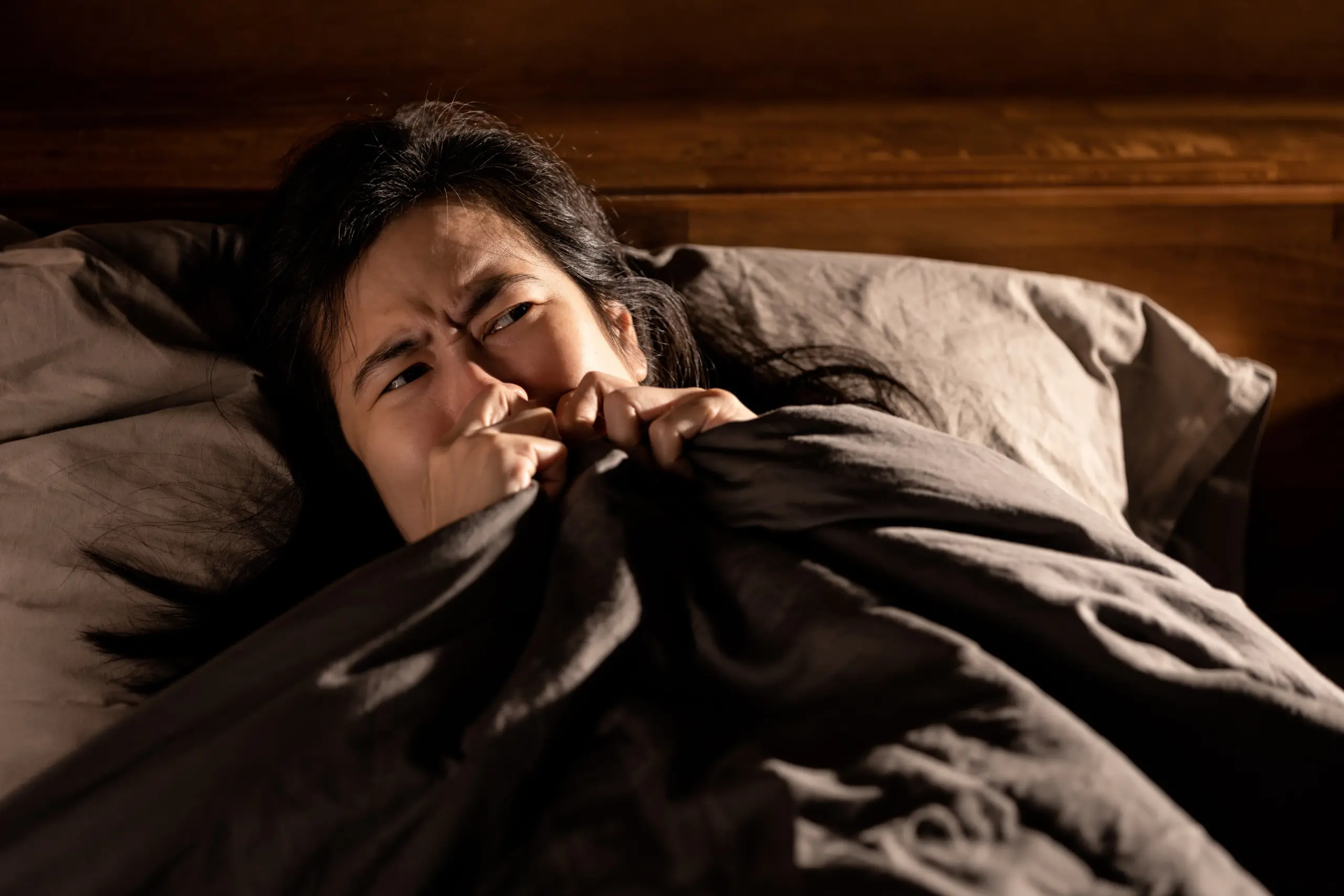 Female patient suffering from visual hallucination